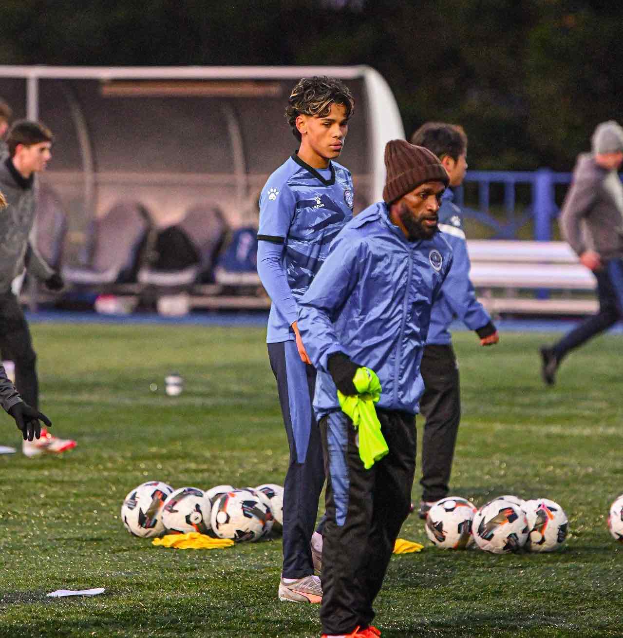 Jordy Tasip with Christchurch FC in NZ